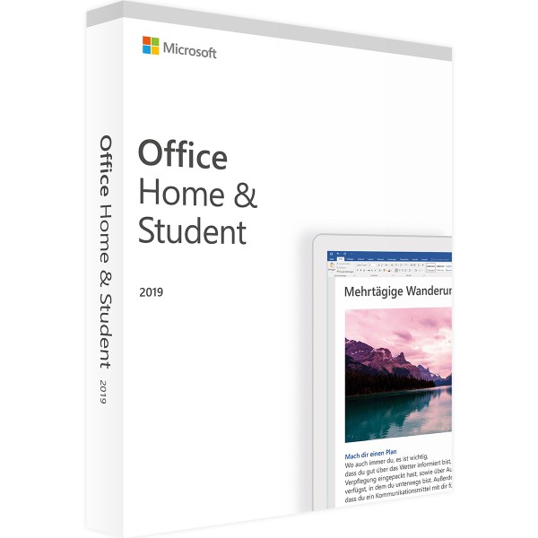 Microsoft Office 2019 Home and Student | for Mac | Account linked